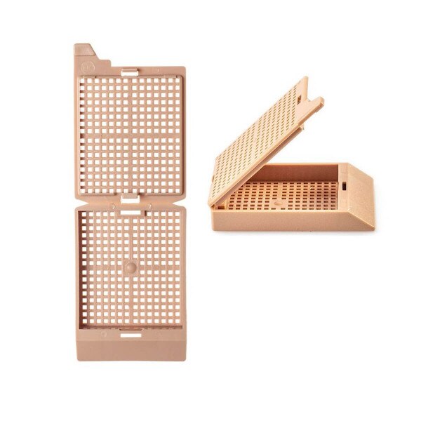 One Piece Biopsy Cassette, tan